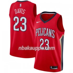 New Orleans Pelicans Anthony Davis 23 Nike 2017-18 Punainen Pelipaidat Swingman - Miesten